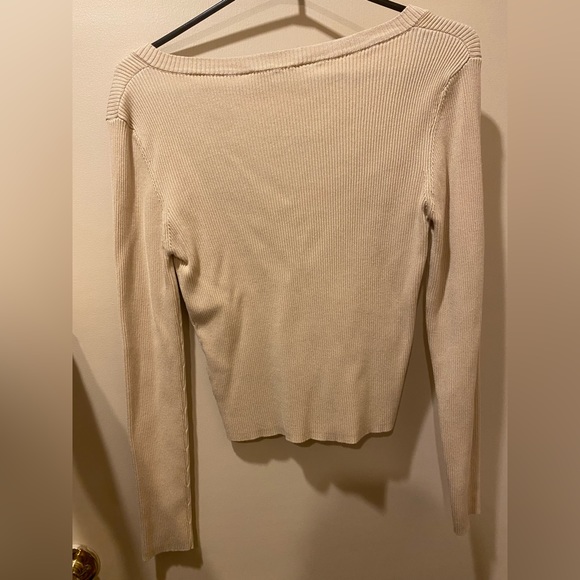 Zara Square Neck Top XL - Picture 3 of 5